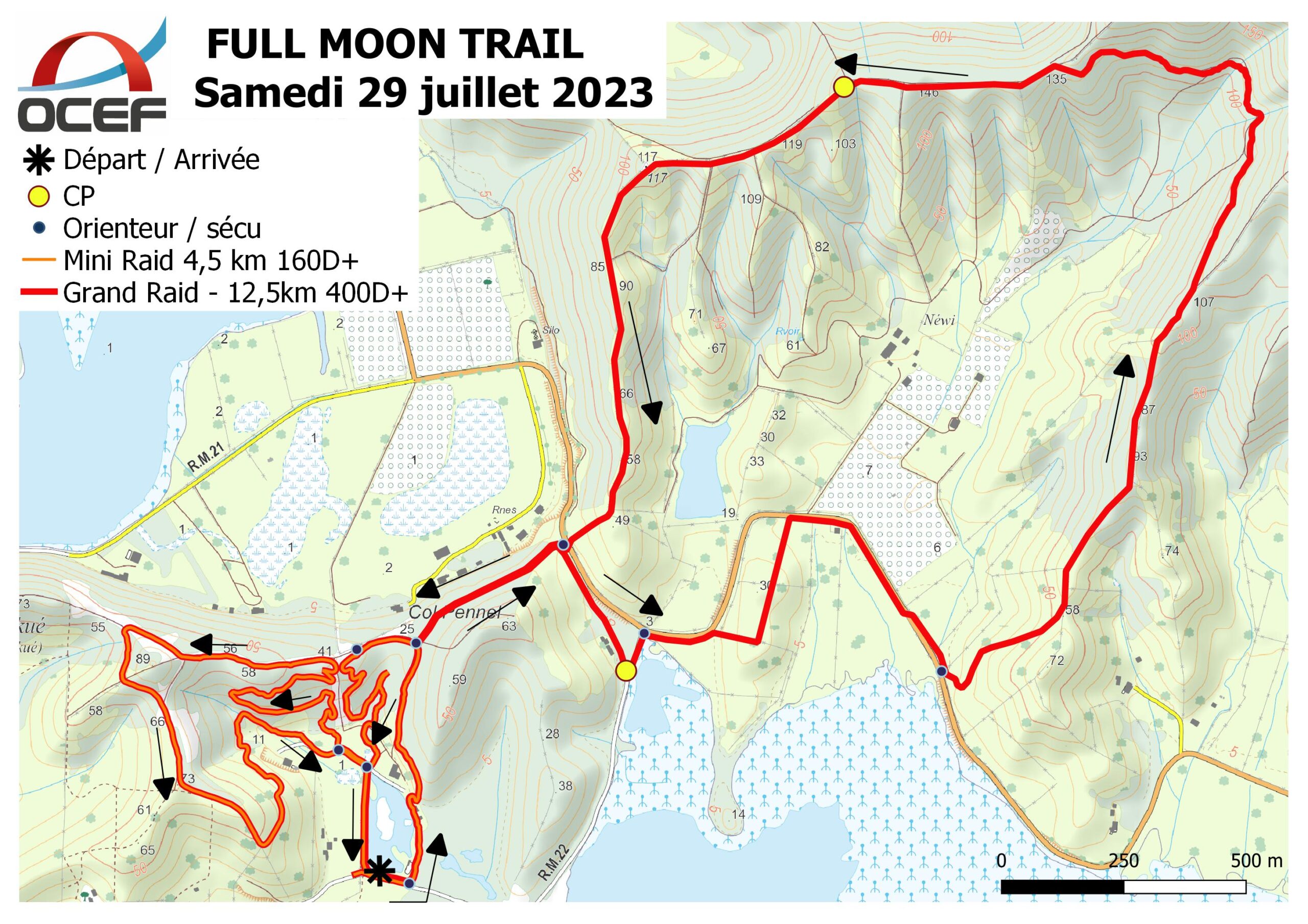 OCEF Full Moon Trail 2023 - Challenge Organisation